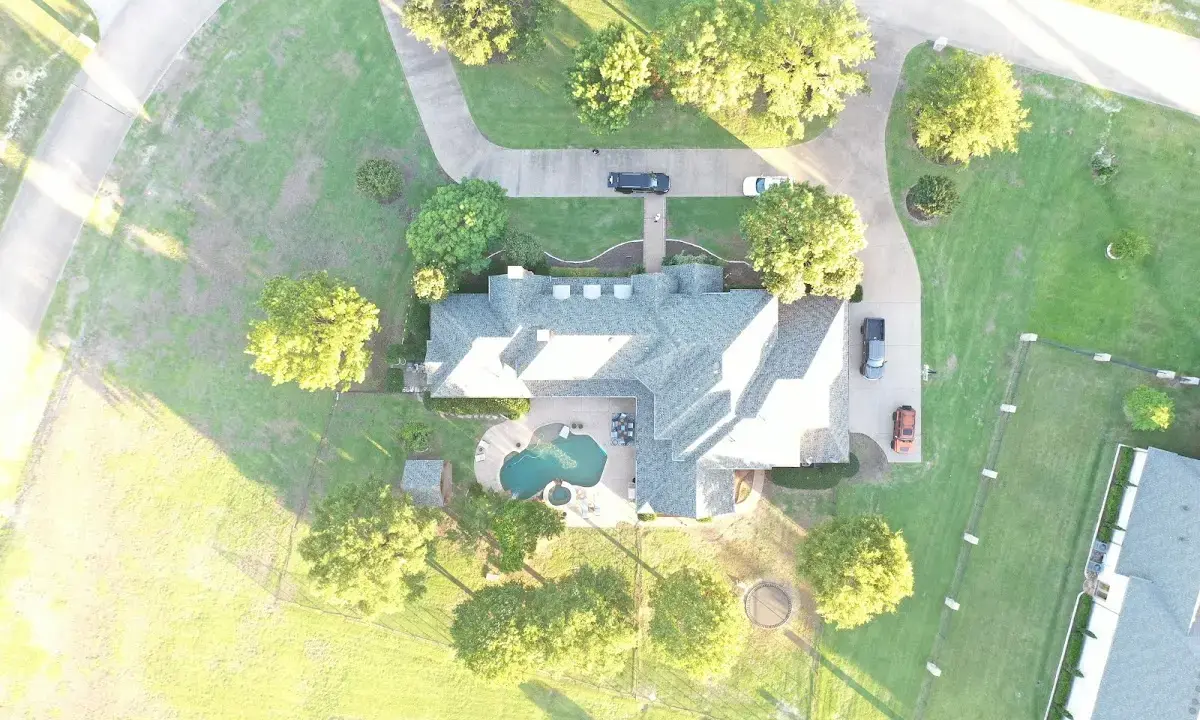 New shingle roof installation on a home in Plaquemine